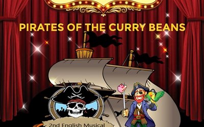 İngilizce Müzikalimiz ''Pirates Of The Curry Beans'' sergilendi.